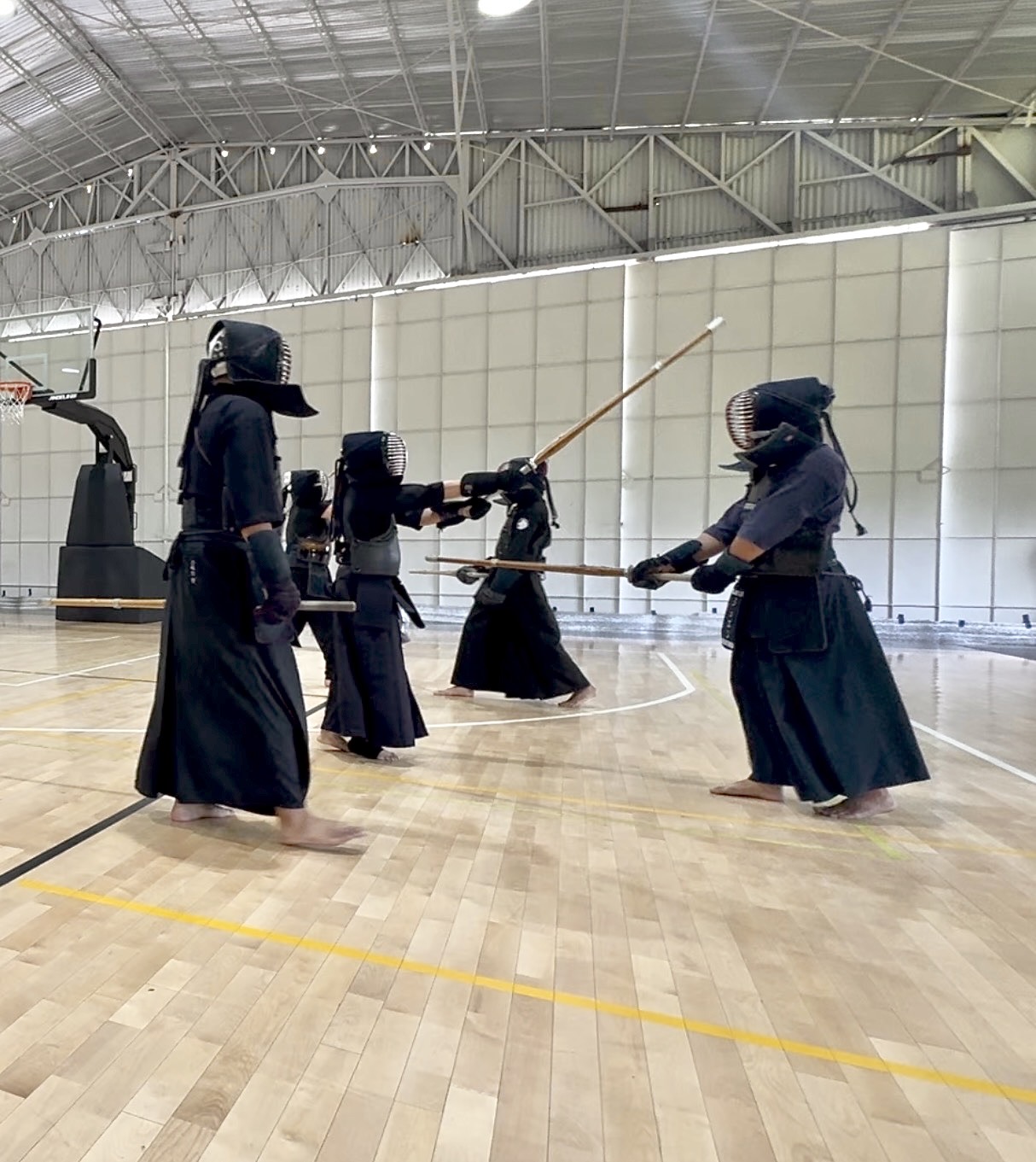 Suburi solo kendo swinging practice — BKS
